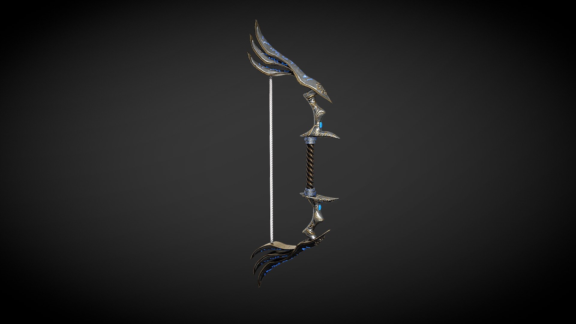 Bow - 3D model by paolavalenciamu [5a674de] - Sketchfab