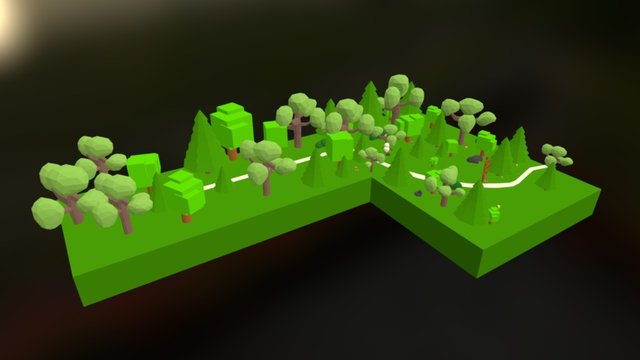 Nature Sauvage 3D Model