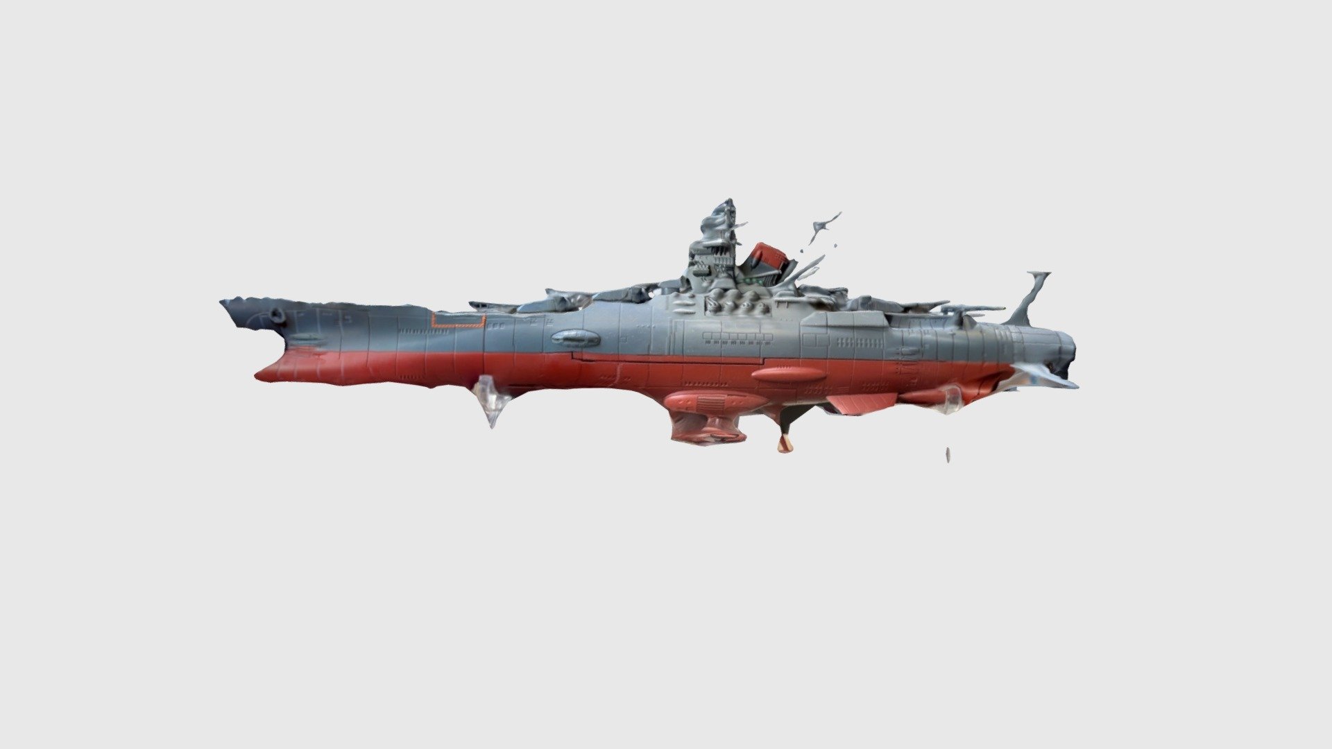 SPACE BATTLESHIP YAMATO 2202 - Download Free 3D Model By Tocchiclub ...