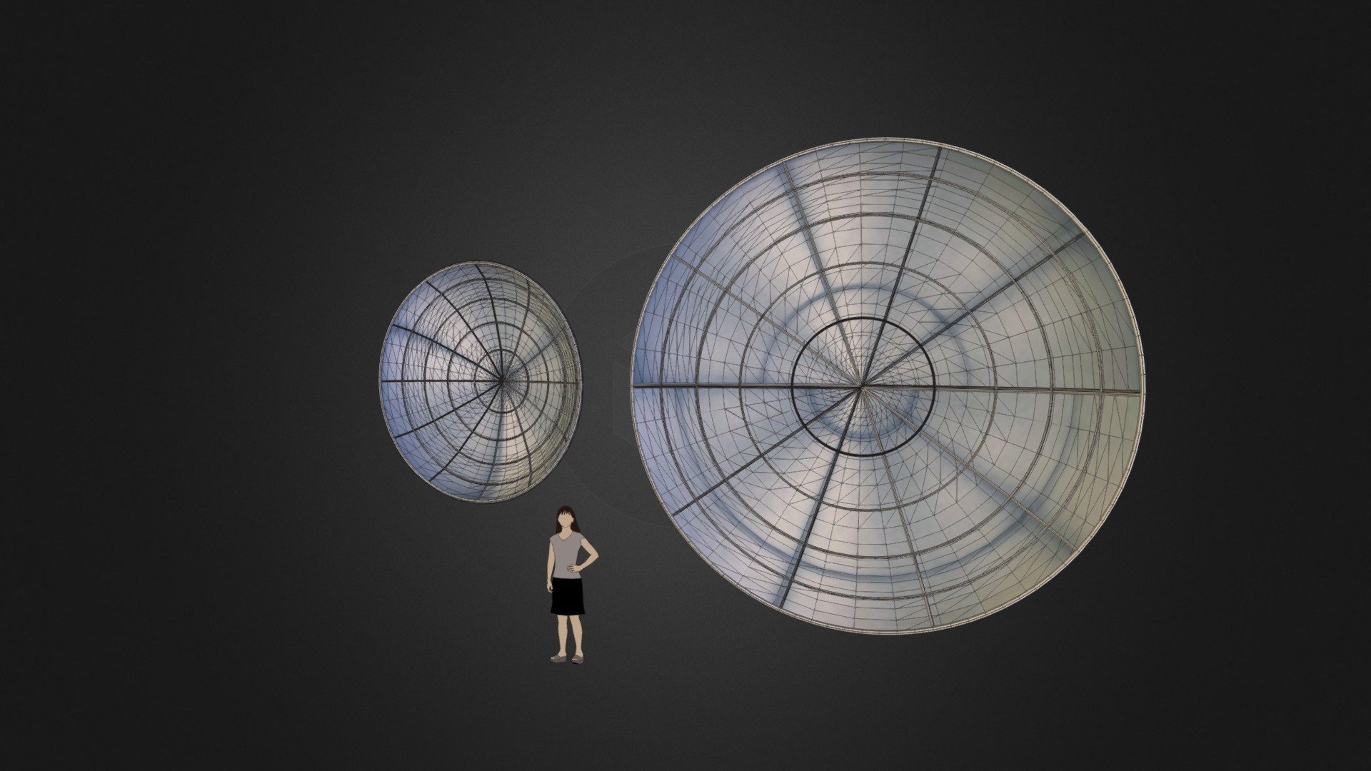 Satellite Dish Layouts - Code:DISH-16FTD