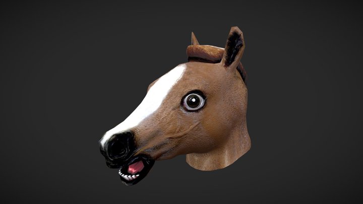 Horse mask 3D Model