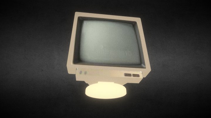 Ps1 style crt Monitor – Modelo 3D gratuito STL