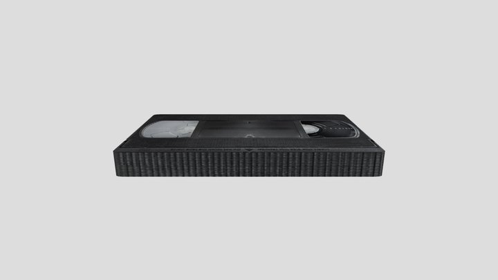 VHS Tape 3D Model
