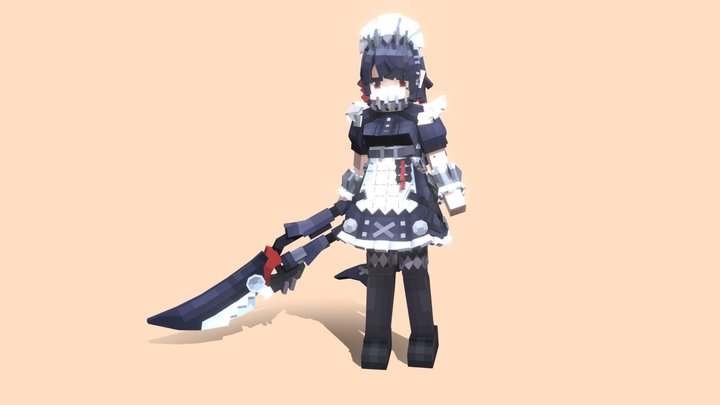 渲染模型-鲨鱼 3D Model
