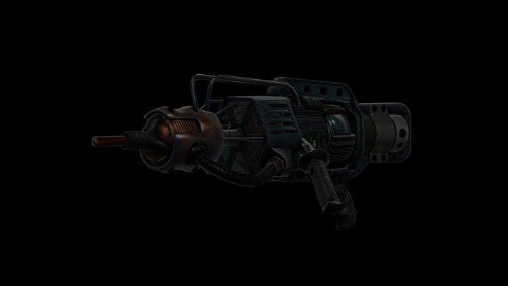 Gauss Tau Cannon – Modello 3D gratuito STL