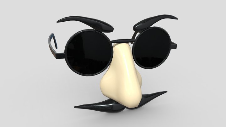 Novelty Sunglasses 3D Model