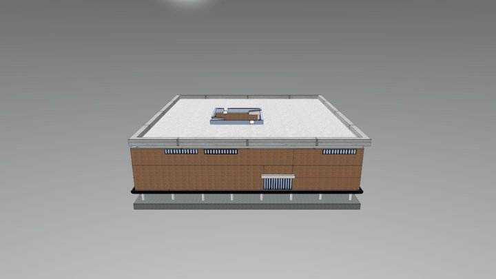 sanskar kendra walls 1 3D Model