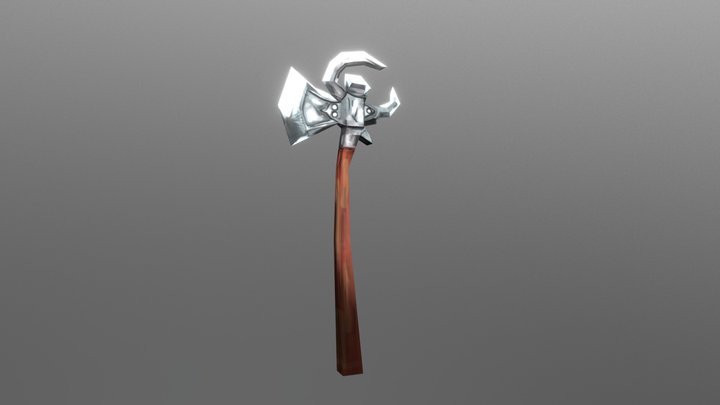 Battle Ax 3D Model