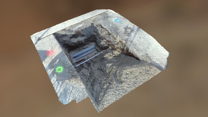 Réseaux enterrés 3D Model