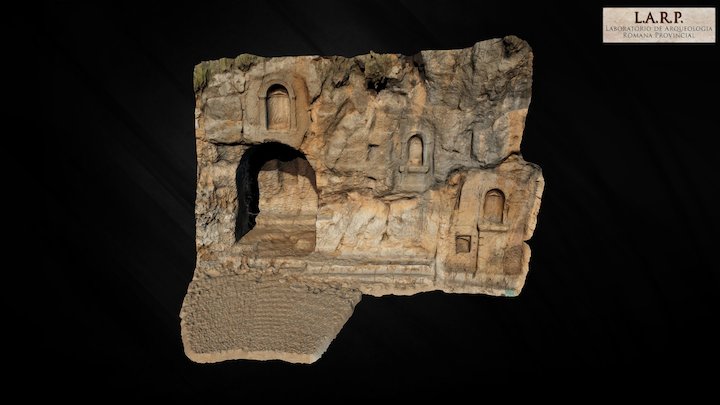Santuário de Pã, detalhe (Banias, Israel) 3D Model