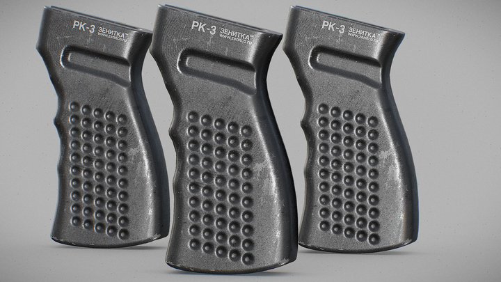 ZENITCO RK-3 AK Pistol Grip – Modello 3D gratuito STL