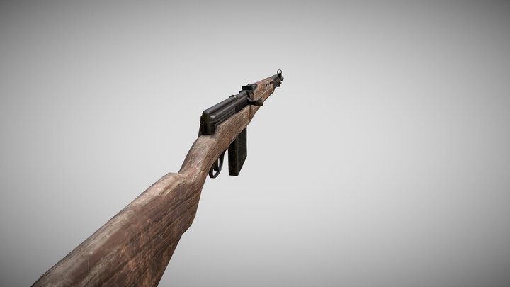 SVT-40 3D Model