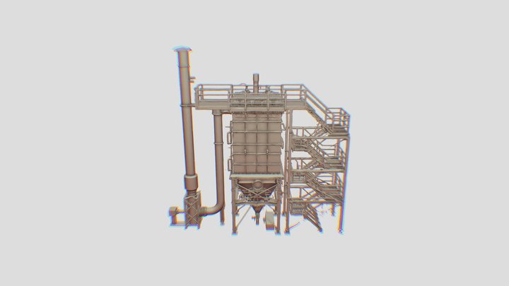 Industrial Equipment 3D Model