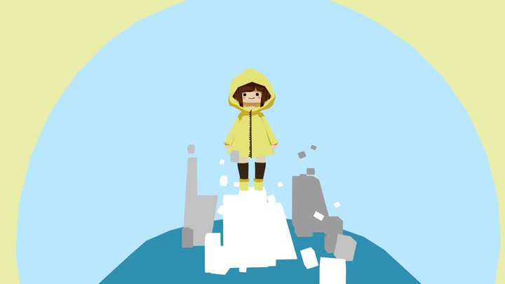 A little raincoat 3D Model