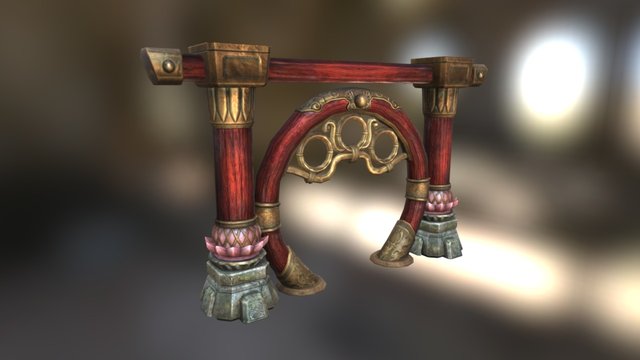 GA Pillar 3D Model