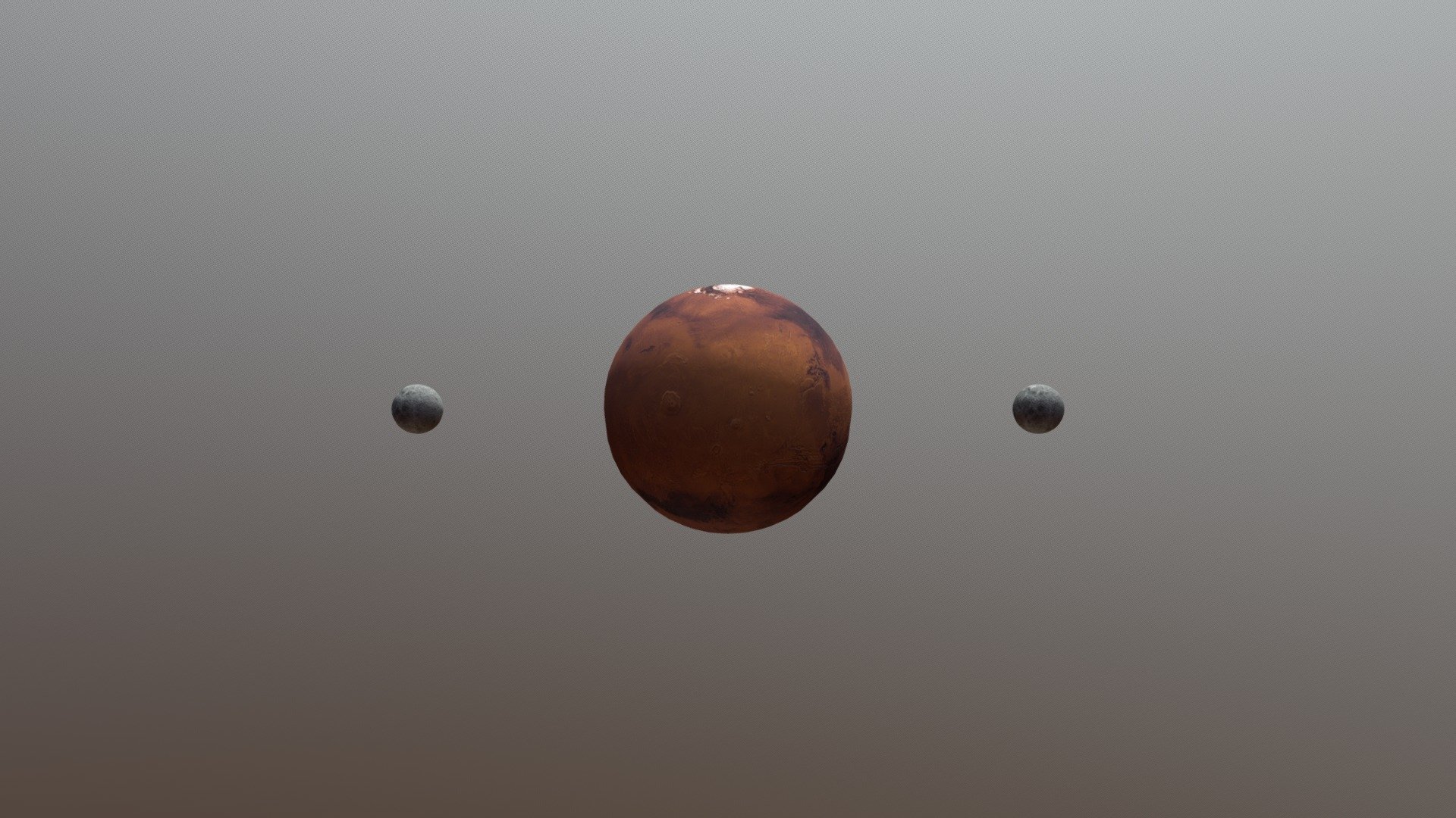 Mars And Moons