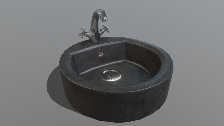 Kitchen Sink 3D Model