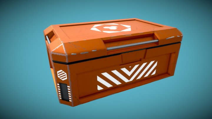 SF Crate 3D Model