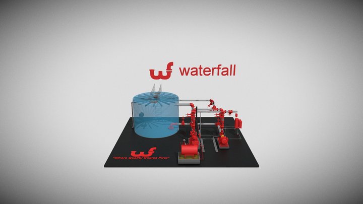 HES-PUMP ROOM 3D Model