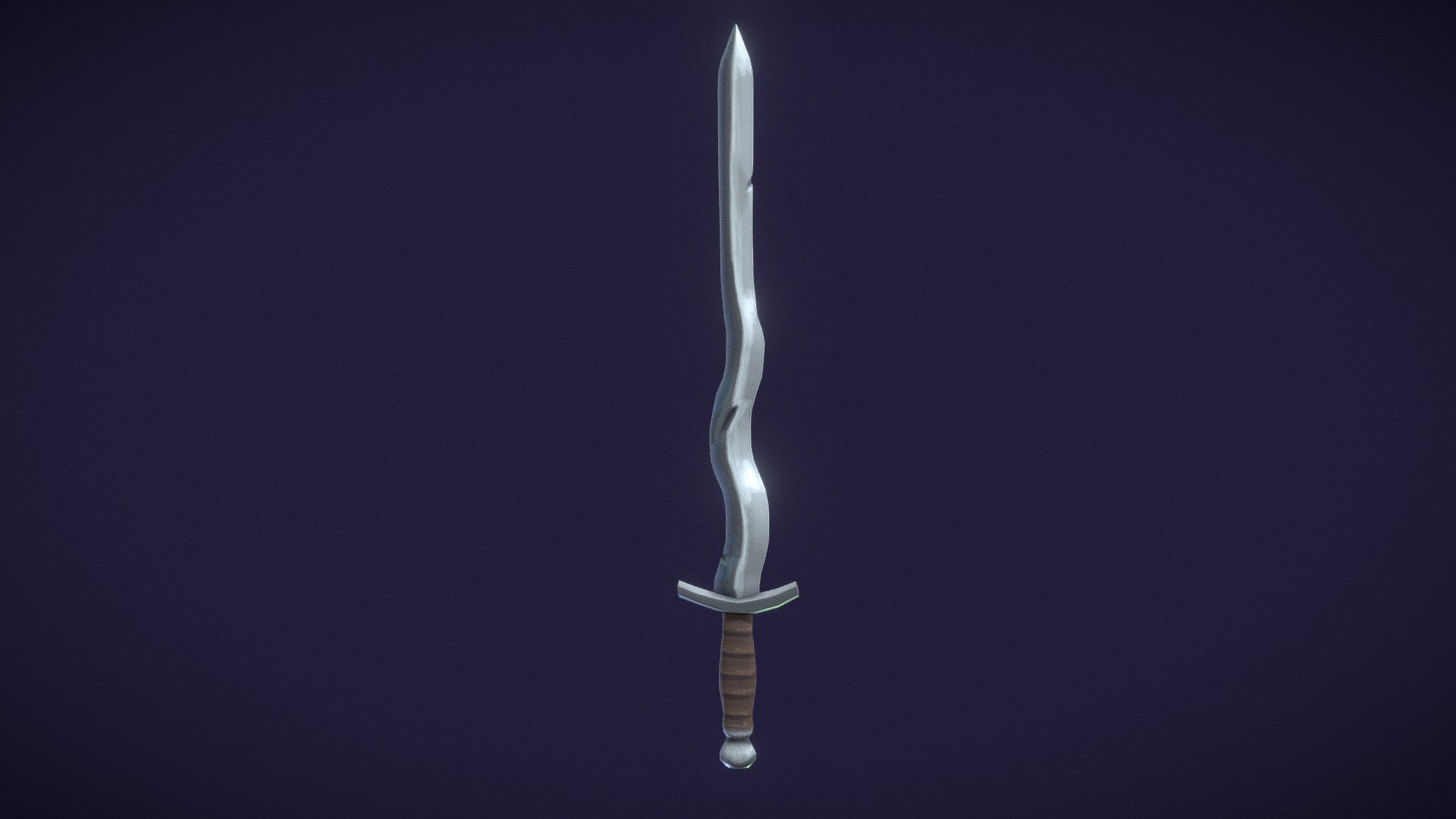 Handpainted Lowpoly Sword - Download Free 3D model by XelaDoesArt ...