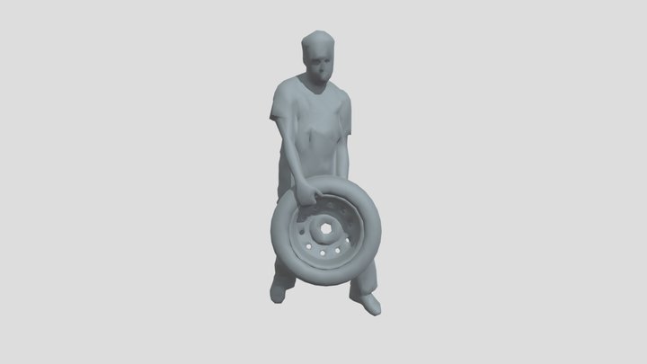 Lowpoly Car Mechanic