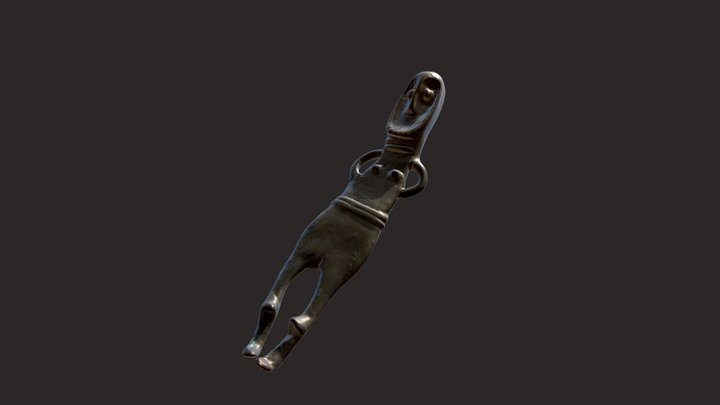 Late Bronze-Age figurine/ Spätbronzezeitl. Figur 3D Model