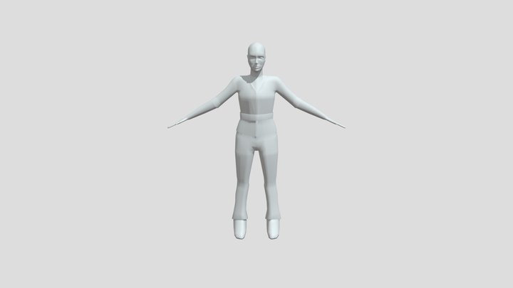 Character Model Export 3D Model