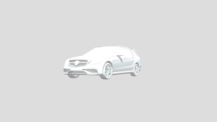 2014 Mercedes-Benz E63 AMG Wagon W212 3D Model