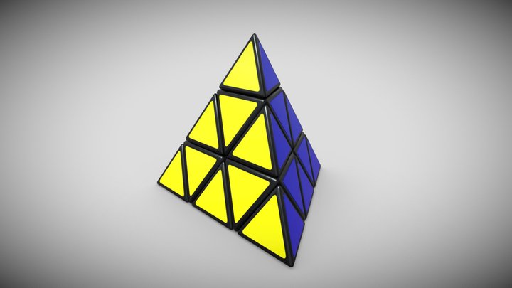Pyraminx 3D Model