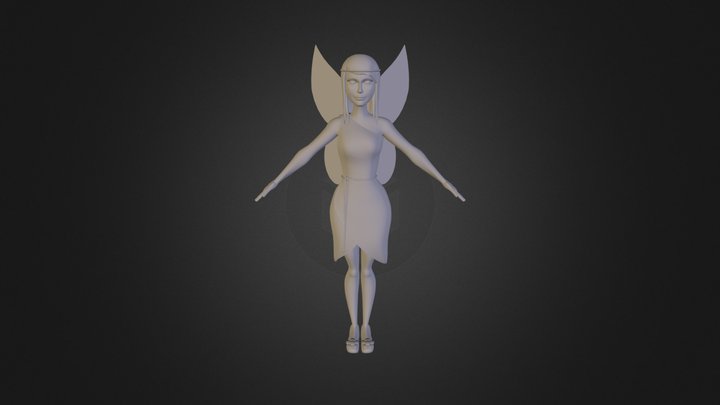 Pixie the Fairy 3D Model