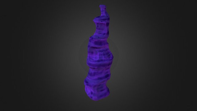 Stell- Lava area Rock Variant 3D Model