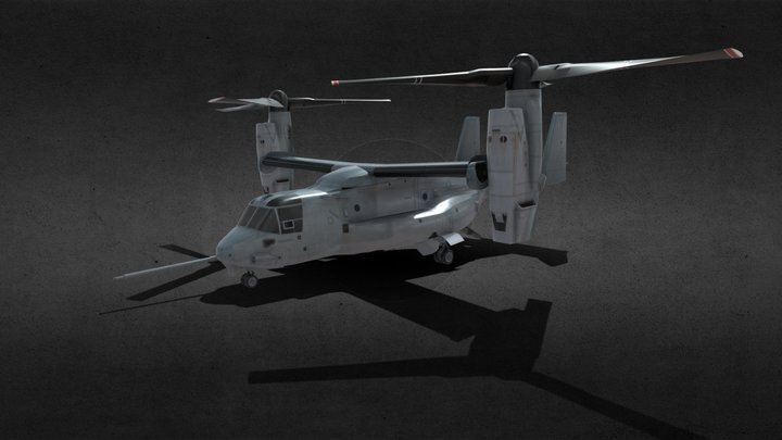 BELL BOEING V-22 OSPREY 3D Model