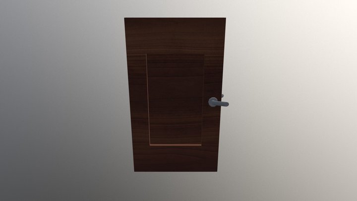 Interior Door 3D Model