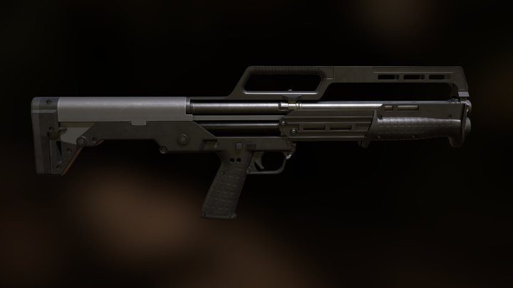 Shotgun Kel Tec KS7 3D Model