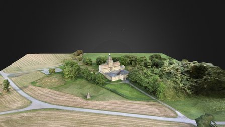 Austråttborgen 3D Model
