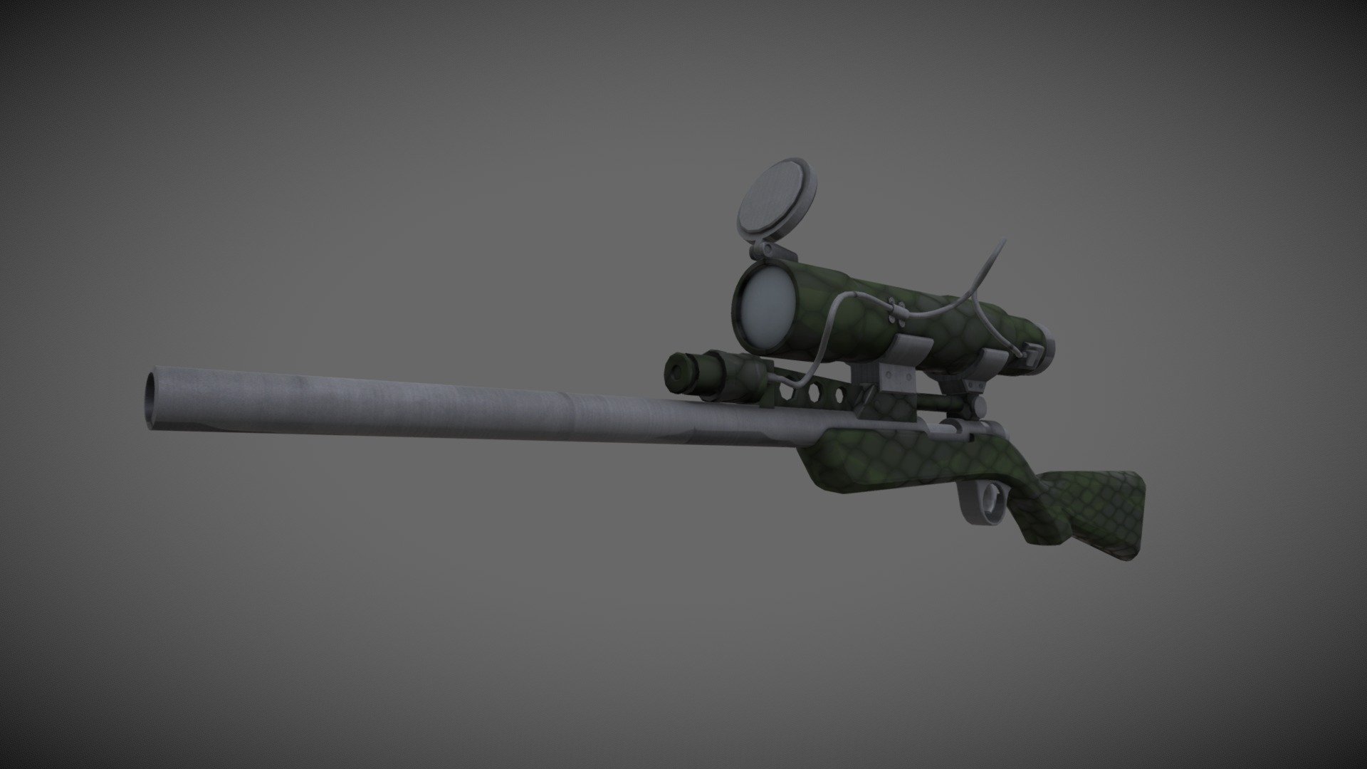 [TF2] Grass Mech Sniper Rifle - 3D model by pampique [5a754e6] - Sketchfab