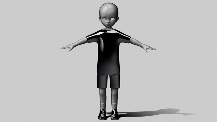body v head v clothes 3D Model