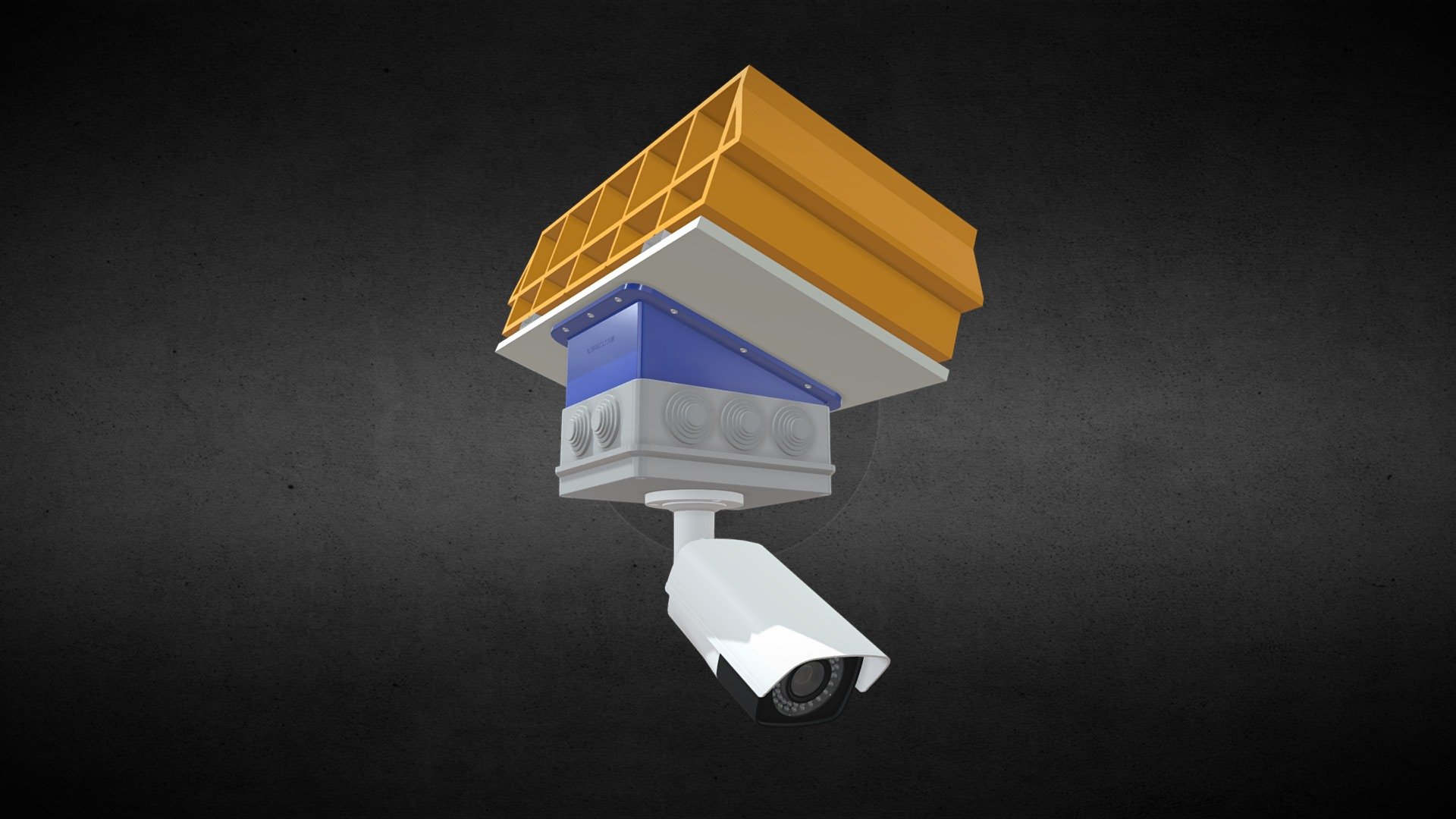 UHD Video Surveillance Unit 3D model by [5a760f5] Sketchfab
