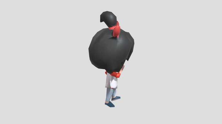 Cleo (Low Poly) 3D Model