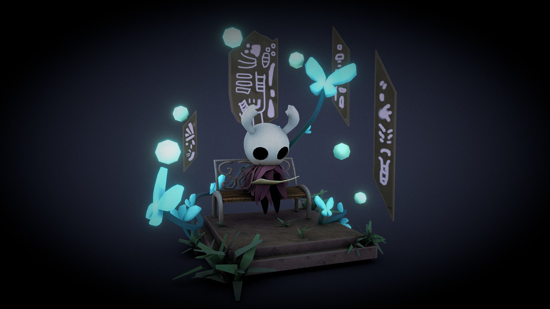 Here's Hollow Knight as a 3D game