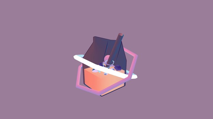 Dreamcore Milk 3D Model