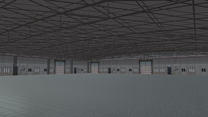Warehouse 3D Model