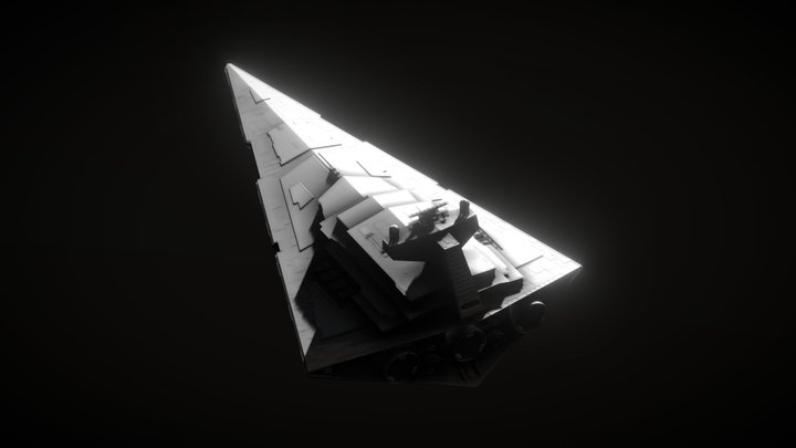 Star Destroyer 3D Model