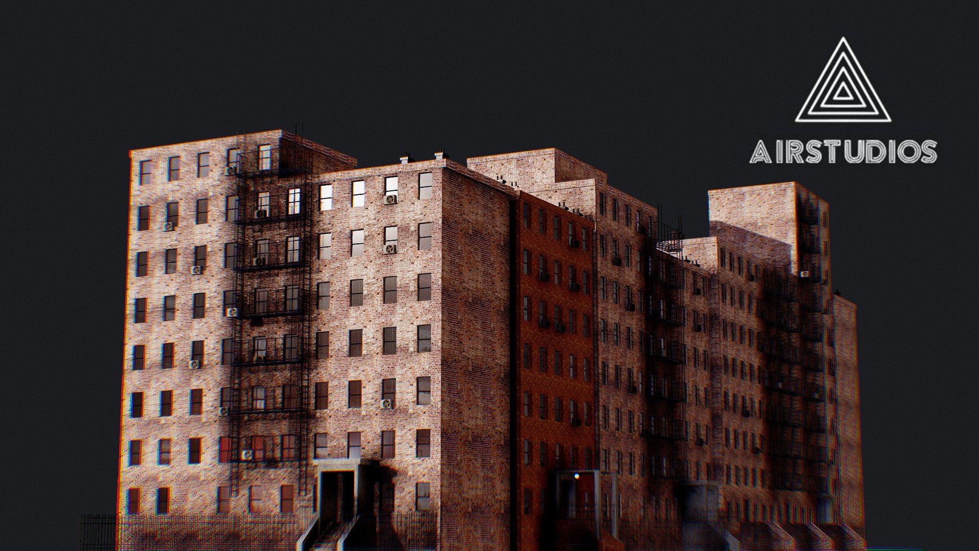 Low Poly New York City Block Buy Royalty Free 3D Model By AirStudios sebbe613 5a788e5 