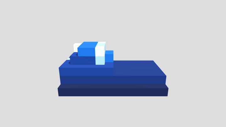 Wave - Voxel 32x32 (Animated) – Modello 3D gratuito STL