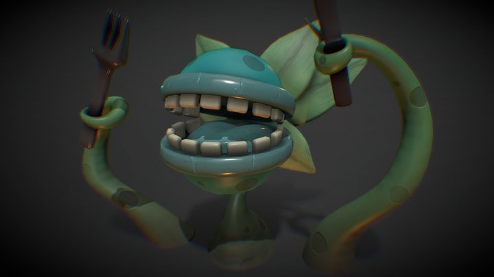 Hangry - The Final Boss 3D Model