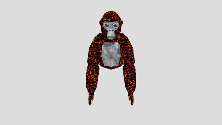 Gorilla tag Player Model 3D Model