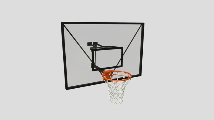 Basketball Hoop 3D Model