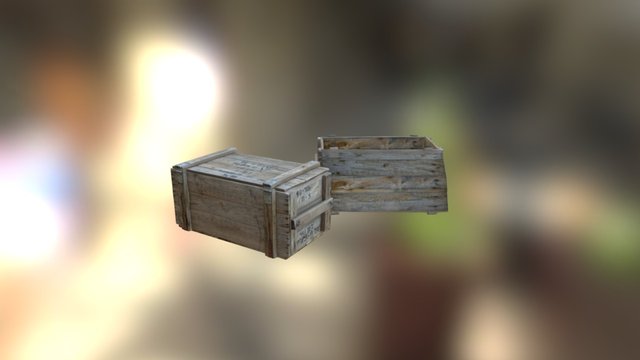 Box from Chernobyl 3D Model