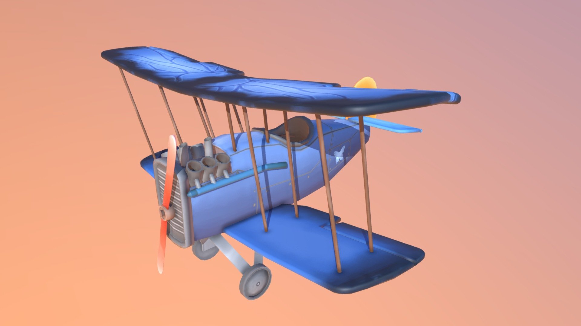 The Flying Circus - Game Art Assignment - 3D model by EnesPeksen ...